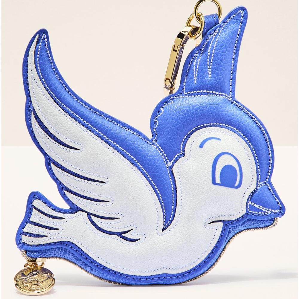 Snow White Blue Bird Coin Purse NWT